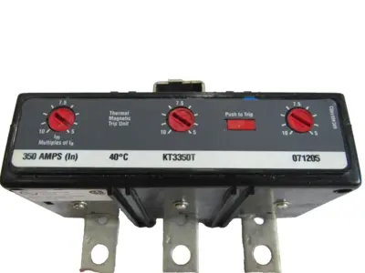 NEW CUTLER HAMMER KT3350T OVERLOAD BREAKER TRIP UNIT ONLY 350AMPS 3 POLES