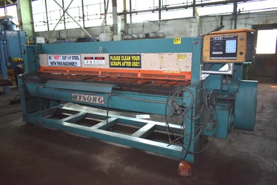 WYSONG 1010 Power Squaring Shears | Mohawk Machinery (1)