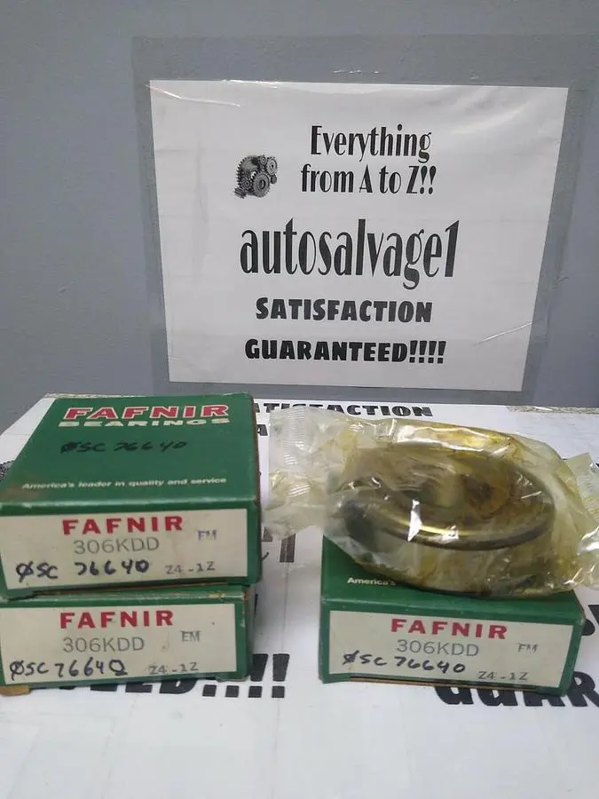 Used FAFNIR 306KDD Bearings | Surplus Asset Holdings #1189477