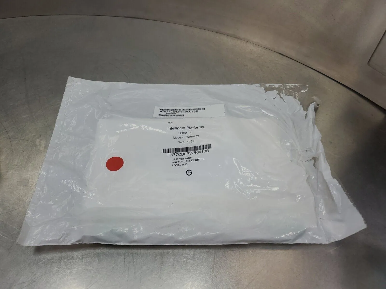 GE IC677CBLPWB0013B IP67 Voltage Supply Cable. 5E