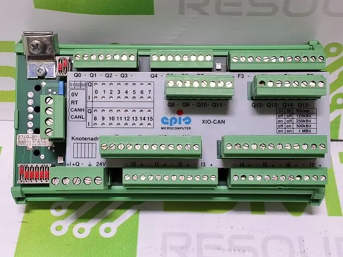 EPIS MICROCOMPUTER XIO-CAN 8498-02.501