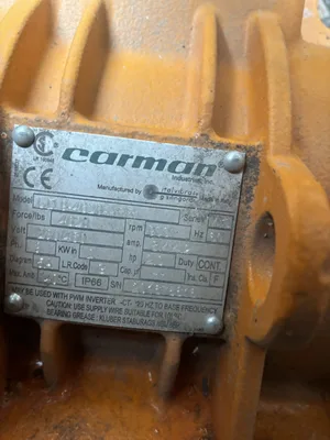 Carman Industries BF-30HFS7 Adjust-A-Flow Vibrating Feeder Shaker Table