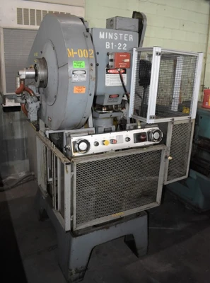 MINSTER B1-22 Gap Frame (OBS) Presses | Mohawk Machinery (1)