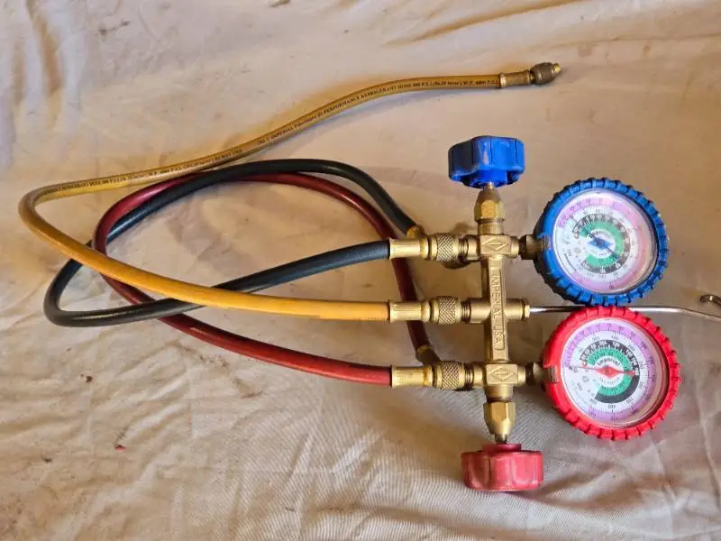 Imperial USA Refrigeration Manifold Gauge Set with Hoses