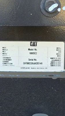 USED 2016 CATERPILLAR C32