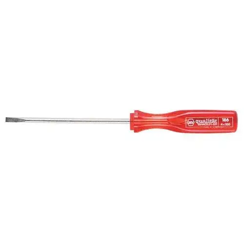 Wiha 5mm Slotted Square Handle Screwdriver Narrow Cabinet Tips 18648