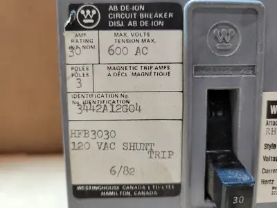 USED WESTINGHOUSE HFB3030