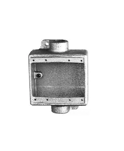 Crouse-Hinds FDC222 Condulet Two Gang Cast Device Box, 3/4-Inch [New]