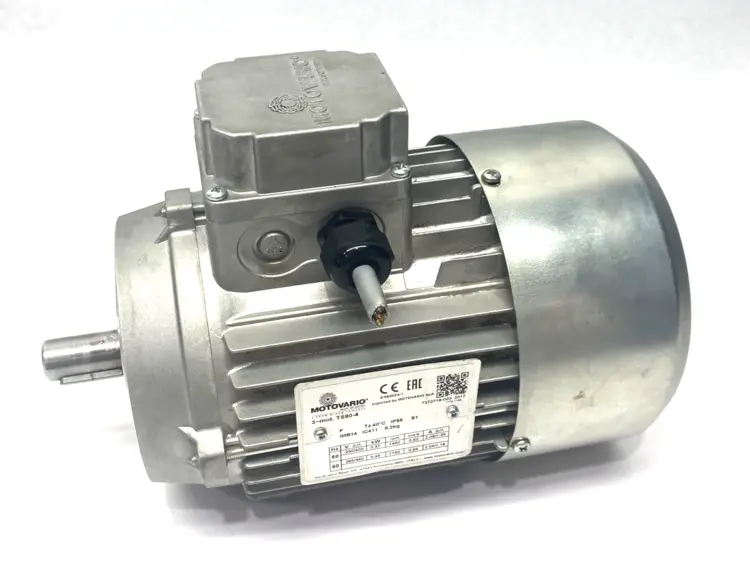 Used Motovario Electric Motor 3-Phase 0,37kW 1450rpm A.C. Motors Michigan US | Maverick Industrial Sales #1392553