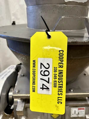 Used _UNKNOWN_ _UNKNOWN_ Rotary Airlock Feeder West Virginia US | Cooper Industries #1409595