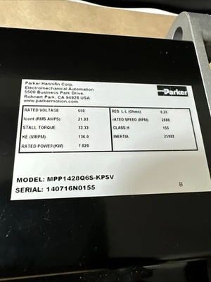 NEW Parker MPP1428Q6S-KPSV