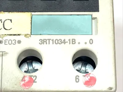 Used Siemens Contactor Starter 24VDC w/ 3RT1926-1BB00 Surge Suppressor PLC Contactors Michigan US | Maverick Industrial Sales #1393125