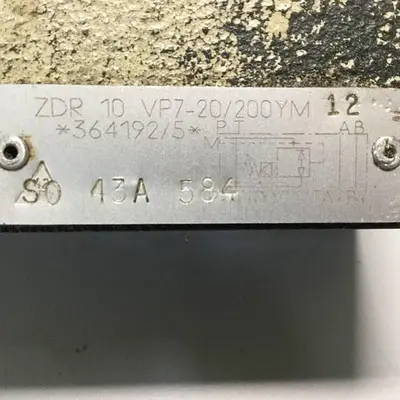 USED HYDRONORMA ZDR10VP720200YMHN