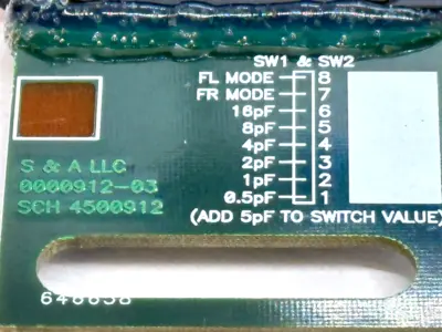 Used Saunders & Associates 0000912-03 Printed Circuit Boards (PCB) Michigan US | Maverick Industrial Sales #1397728