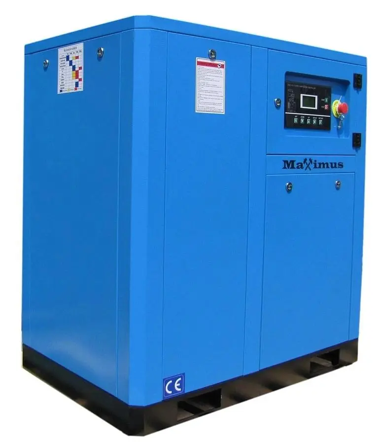 2025 Maximus 15 HP 63 CFM Direct Drive Rotary Screw Air Compressor 230V 3 Phase