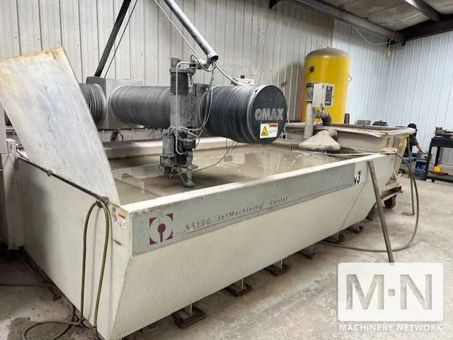 2018 OMAX 55100 WATER JET CUTTING, CNC | Machinery Network