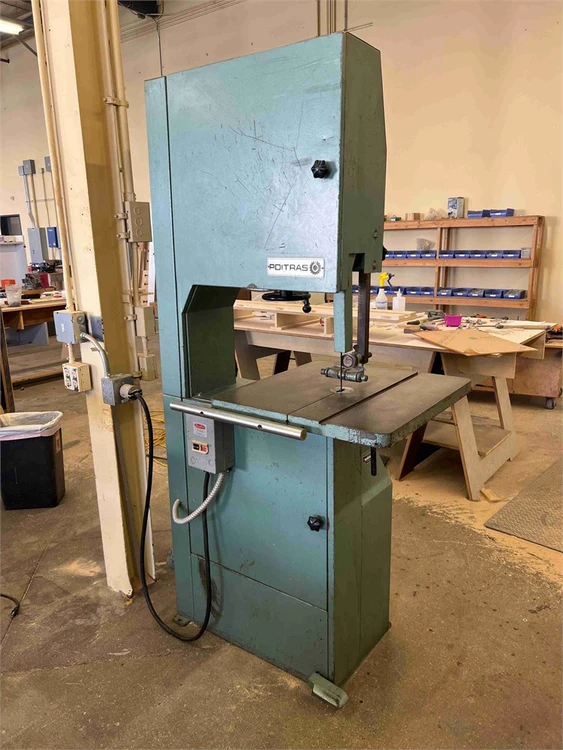 Used 1981 POITRAS _UNKNOWN_ Woodworking Vertical Band Saws California US | MachineryMax #1384749