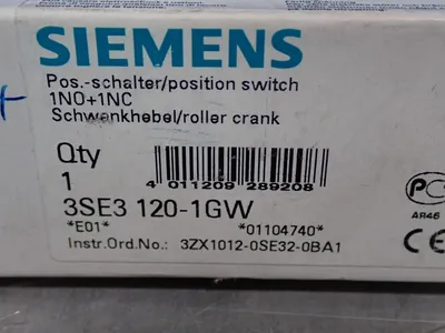 NEW SIEMENS 3SE31201GW