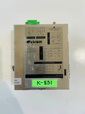 eWON Global Industrial LAN/Modem Router, 4x 10/100Mb, 3G+, 12-24VDC #K-831