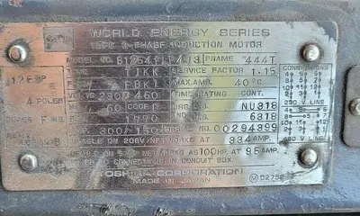 USED TOSHIBA B1254FEF4U3