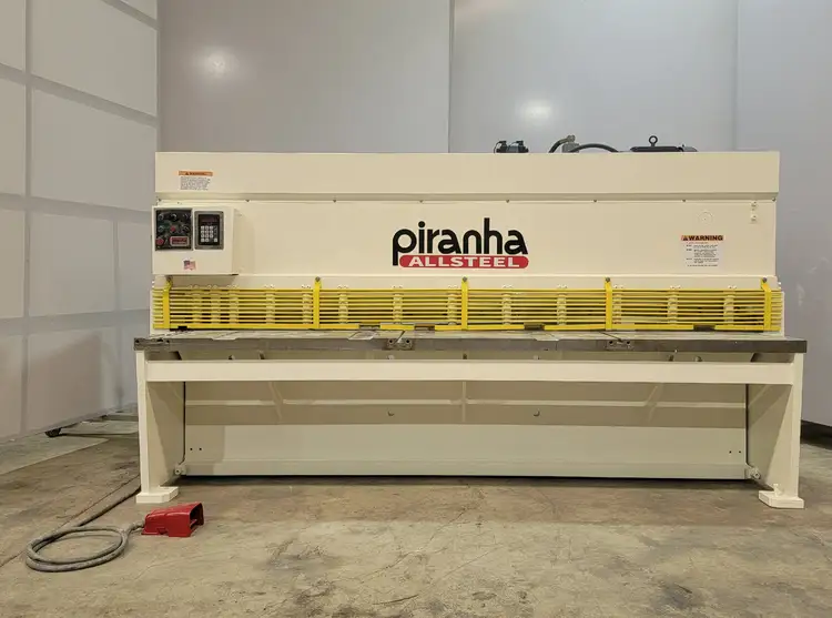 Used PIRANHA ALLSTEEL M1/4-10 Power Squaring Shears (Inch) Texas US | FMI Trading #782944