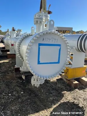 Fabsco Shell & Tube Heat Exchanger, 284 Sq Ft, Duplex Stainless Tubes, Carbon Steel Shell