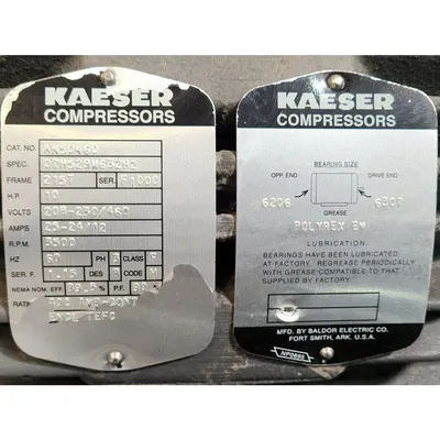 USED KAESER COMPRESSORS OMEGA 23