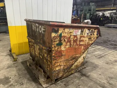 60" X 65" X 50" DUMP HOPPER: STOCK #22892