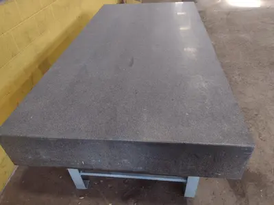 8' X 4' X 10" CHALLENGE PRECISION LAYOUT INSPECTION GRANITE TABLE: STOCK #23801
