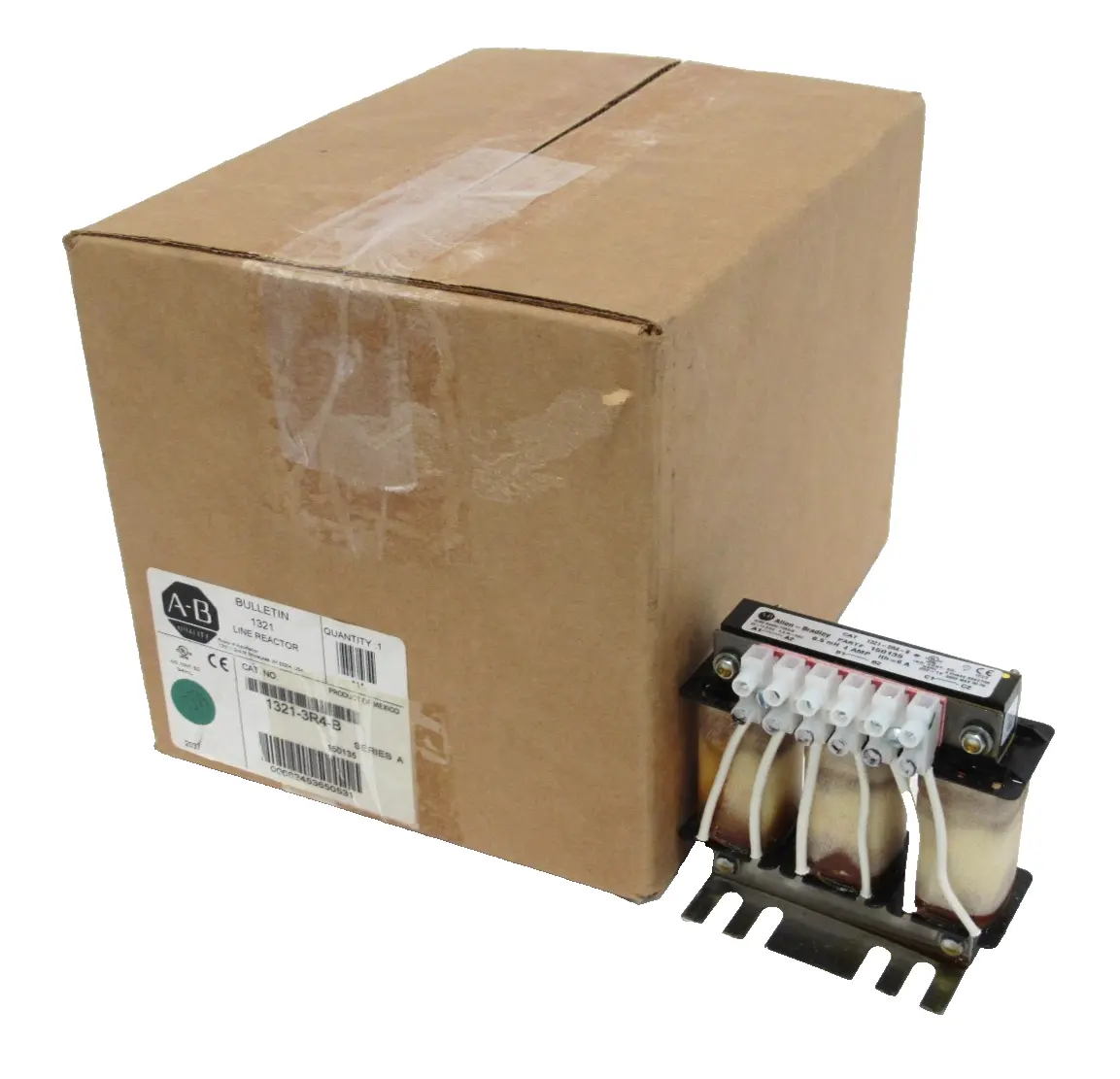 ALLEN BRADLEY 1321-3R4-B LINE REACTOR SER.A 13213R4B NEW SURPLUS