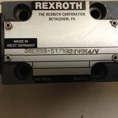 USED REXROTH 3WE6B951AG24N9K4V