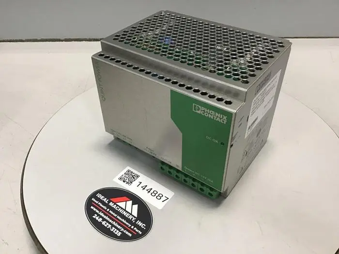 Used PHOENIX CONTACT QUINT-PS-3X400-500AC/24DC/20 Power Supplies Michigan US | Ideal Machinery #691214