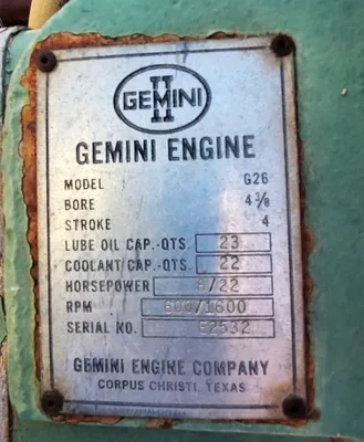 USED GEMINI G-26