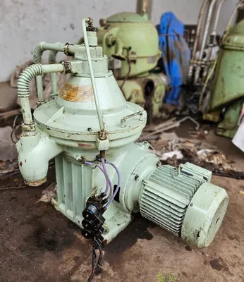 Mitsubishi SJ-35H self-cleaning oil purifier, SS bowl.