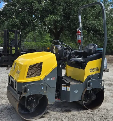 Used 2022 WACKER RD12A Tandem Rollers Pennsylvania US | National Lift Equipment #1382479
