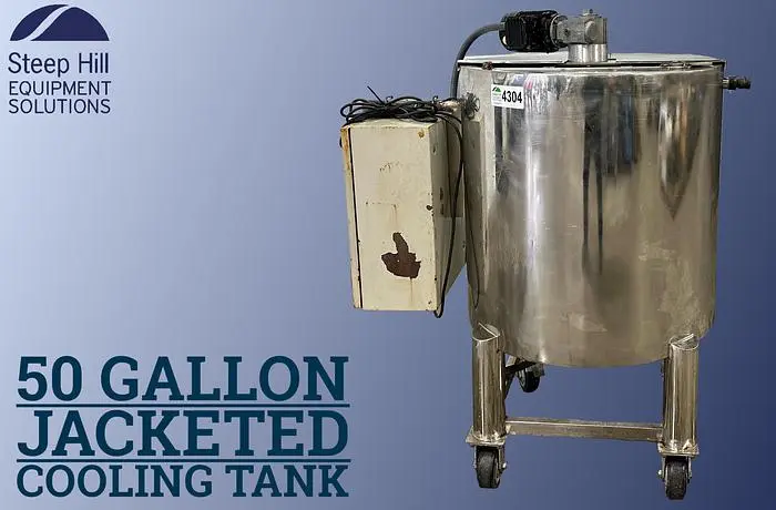 50 Gallon Jacketed Cooling Tank