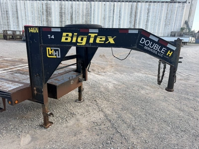 Used 2012 BIG TEX 14GN-32 Flatbed Trailers Oklahoma US | Miedema Asset Management Group #1709287