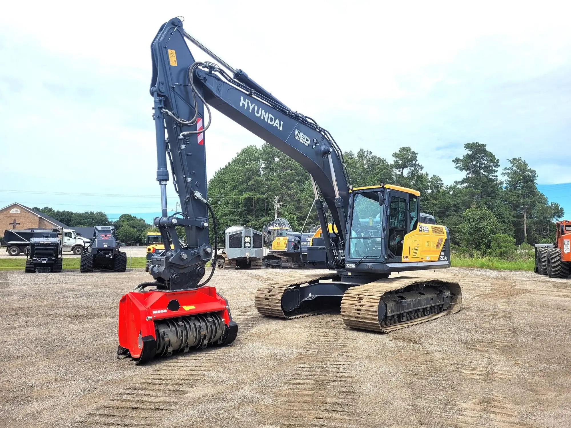 New | in-Stock 2026 HYUNDAI HX210AL Crawler Excavators South Carolina US | National Equipment Dealers #1453902