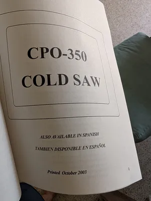 Used SCOTCHMAN CPO-350-HFA Circular Cold Saws Illinois US | Asset Exchange Corporation #1299834