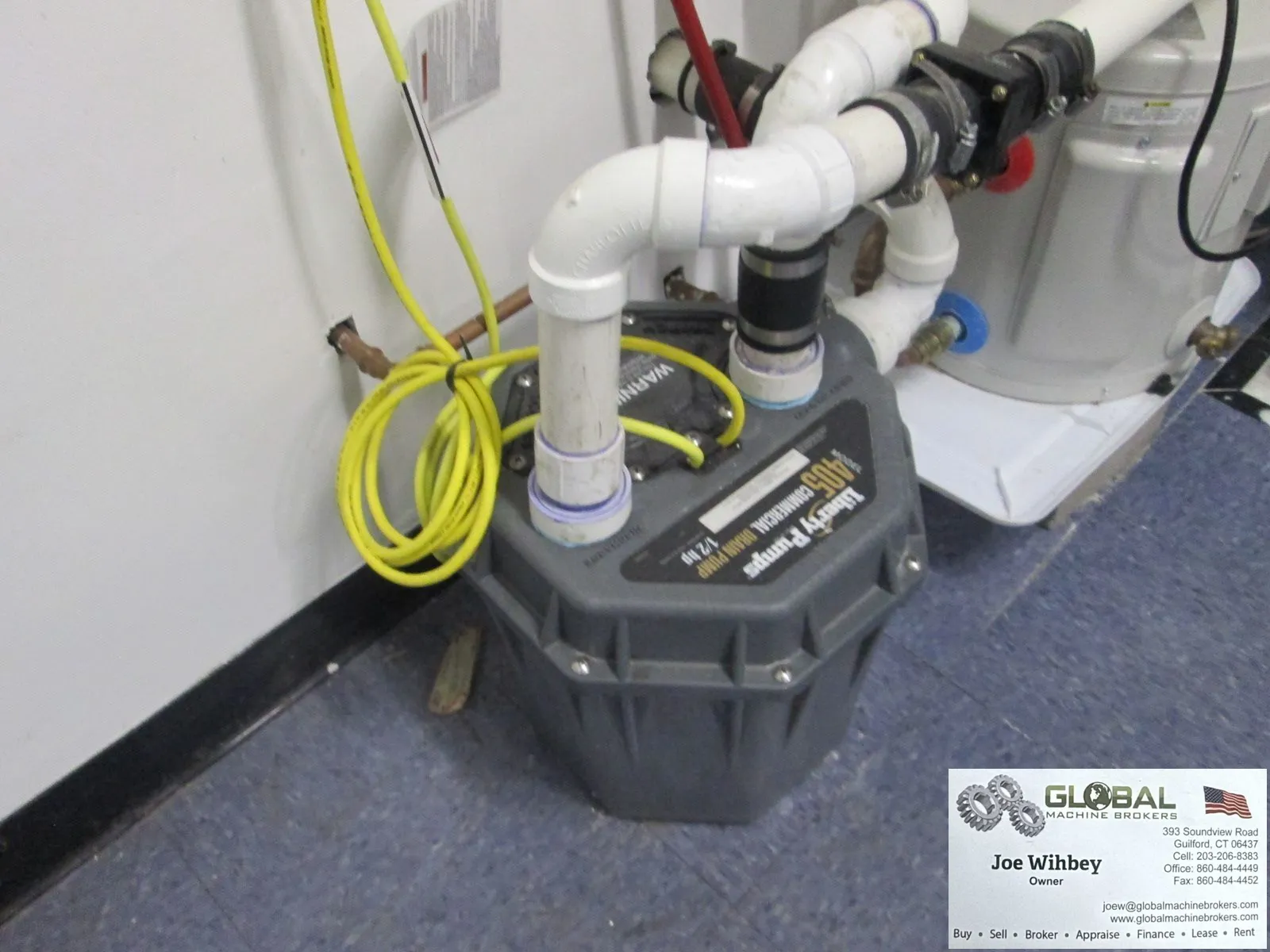 Liberty Pumps Model 405 Commercial Sink Drain Pump 1/2HP 115v
