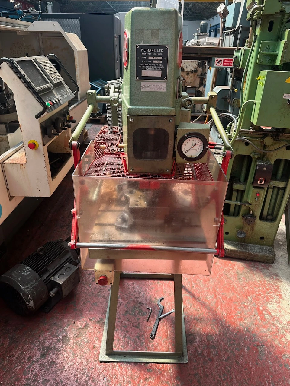 Used HARE 5BS Hydraulic Presses GB | Blue Diamond Machine Tools #1327062