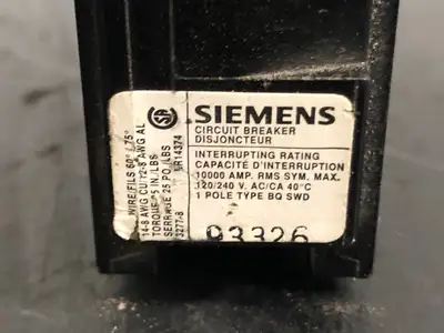 USED SIEMENS BQ1B020