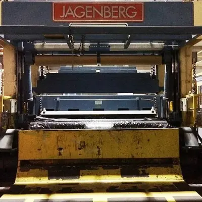 Paper Mill Liquidation Jagenberg Vari-Dur Two Drum Re-Winder