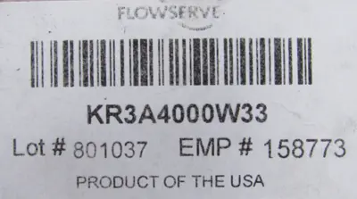 NEW FLOWSERVE RK155221 REPAIR KIT 73154915 A73V4000V33 KR3A4000W33 MFA25056133