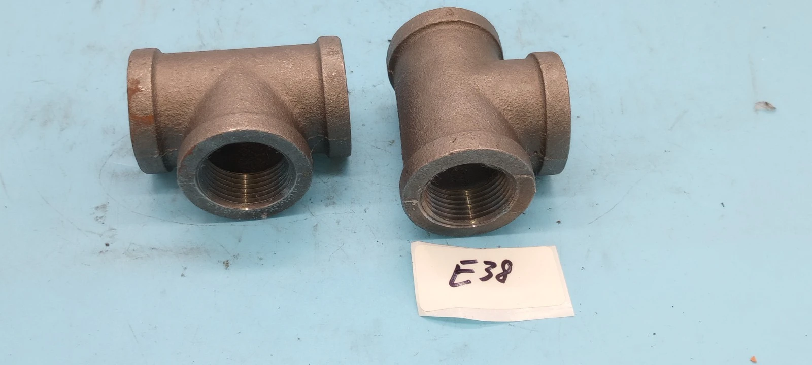 NEW WARD MALLEABLE WAY TEE 3" x 1- 1/4