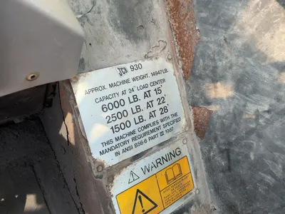 Used 2005 JCB 590 Internal Combustion Forklifts: Pneumatic Tire Michigan US | Miedema Asset Management Group #1320530