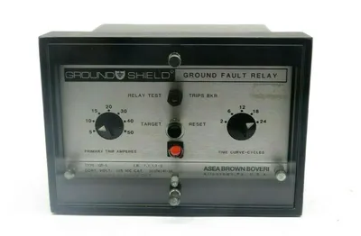 USED ABB 202D6141-UL GROUND FAULT RELAY GR-5 202D6141UL