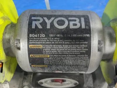 Used RYOBI BG612G Pedestal Type Grinders (Double End) Ohio US | HGR 24 #1148176