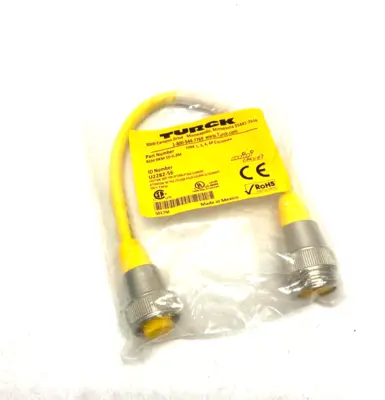 NEW TURCK MINIFAST DOUBLE ENDED CONNECTION CORDSET