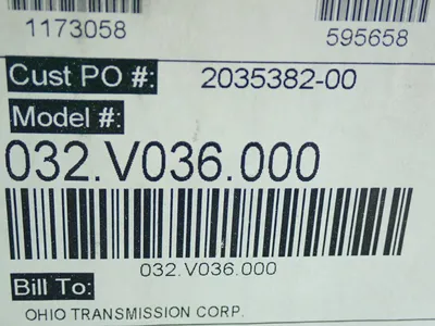 New | in-Stock VERSAMATIC 032.V036.000 Pumps Ohio US | HGR 24 #1089768